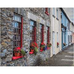Print - Colourful Carrigaholt Village, Loophead Peninsula, County Clare (Landscape) - James A. Truett - Moods of Ireland - Irish Art