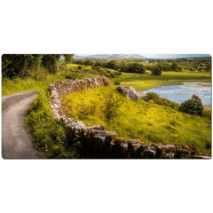 Desk Mat - The High Road over Inchiquin Lough, County Clare - James A. Truett - Moods of Ireland - Irish Art