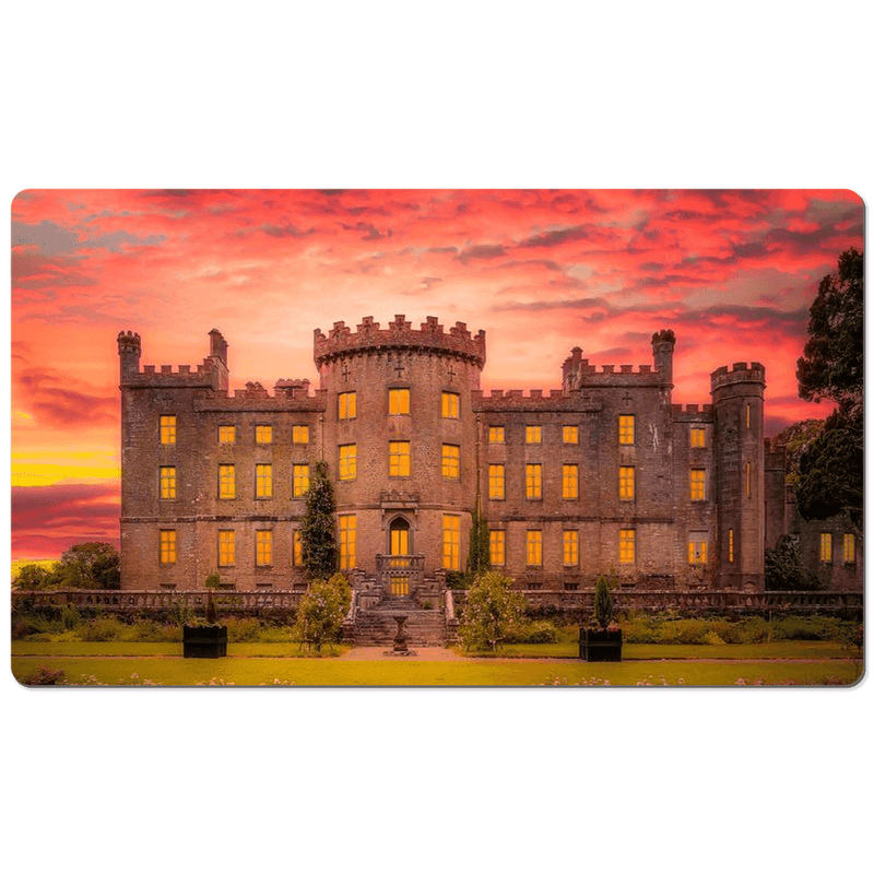 Desk Mat - Sunset over Markree Castle, County Sligo - Moods of Ireland