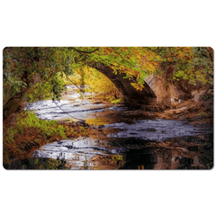 Desk Mat - Water under Clondegad Bridge, County Clare - James A. Truett - Moods of Ireland - Irish Art