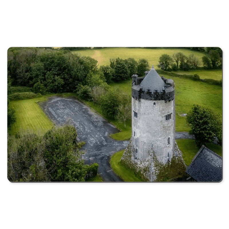 Desk Mat - Newtown Castle near Ballyvaughan, County Clare - James A. Truett - Moods of Ireland - Irish Art