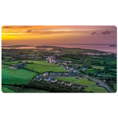 Desk Mat - Blue Sky over Sunrise, Kildysart, County Clare - James A. Truett - Moods of Ireland - Irish Art
