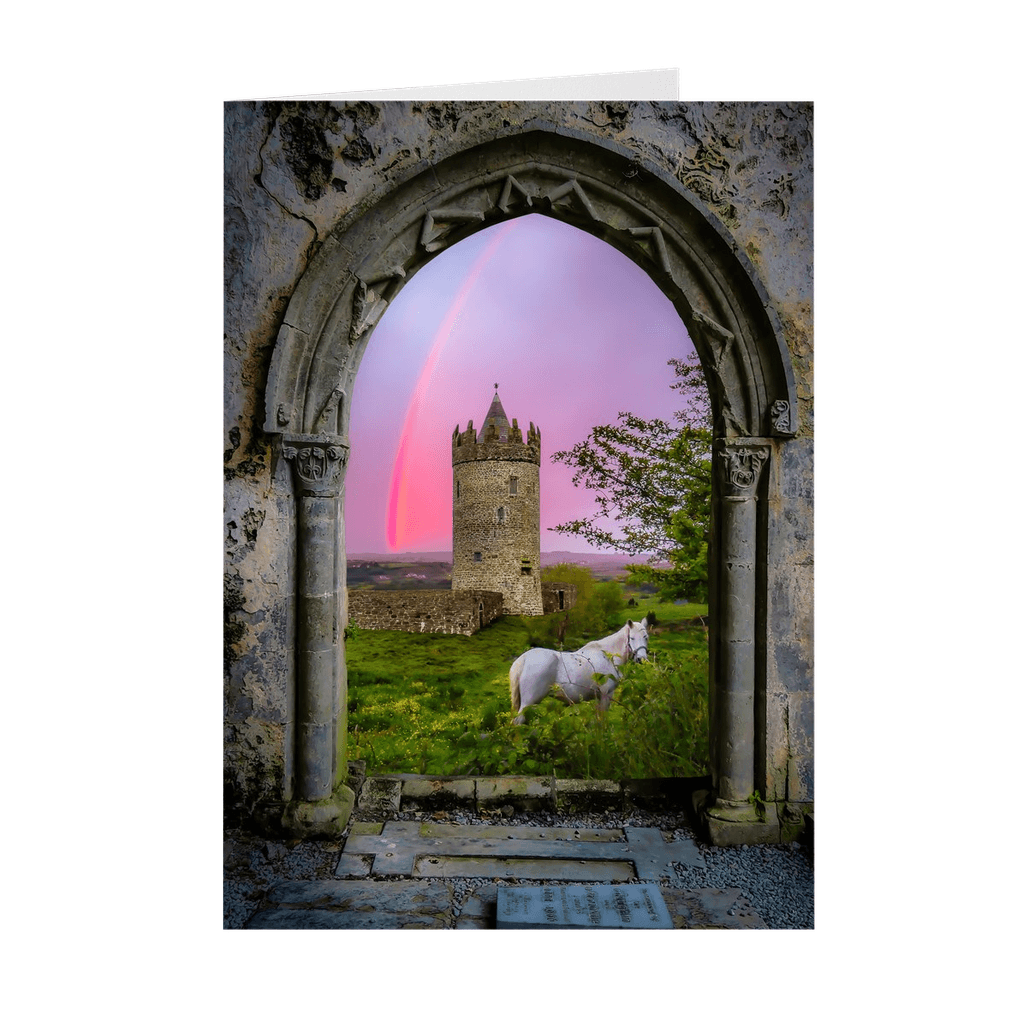 Folded Note Cards - Medieval Castle in the County Clare Countryside - James A. Truett - Moods of Ireland - Irish Art