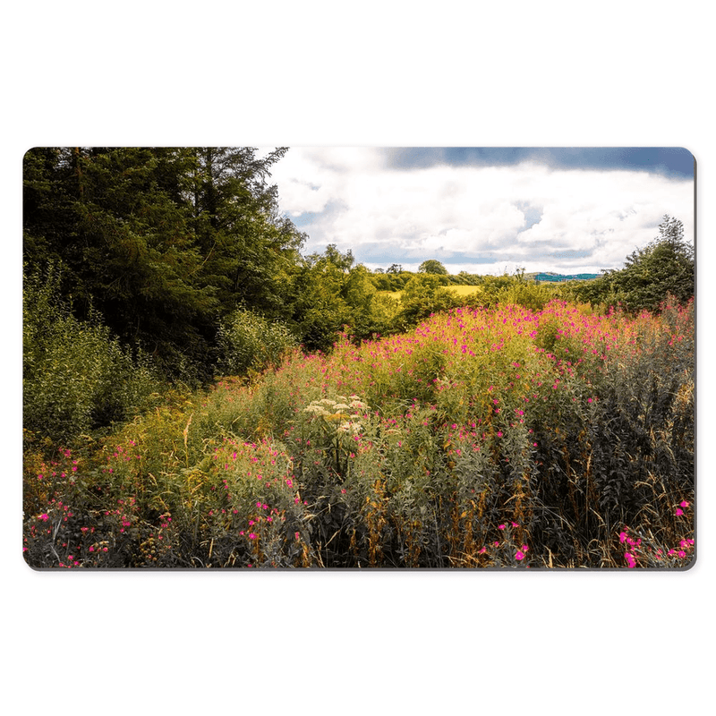 Desk Mat - Great Willowherb Wildflower Explosion, County Clare - James A. Truett - Moods of Ireland - Irish Art