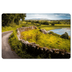 Desk Mat - The High Road over Inchiquin Lough, County Clare - James A. Truett - Moods of Ireland - Irish Art