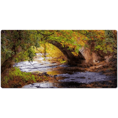 Desk Mat - Water under Clondegad Bridge, County Clare - James A. Truett - Moods of Ireland - Irish Art