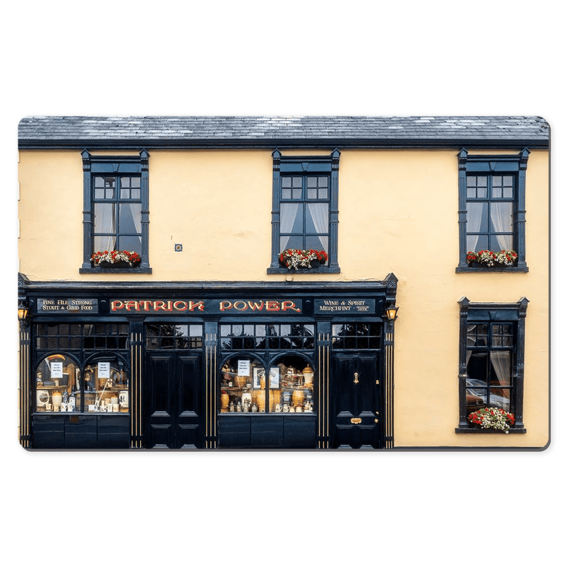 Desk Mat - Patrick Power's Pub, Clarecastle, County Clare - James A. Truett - Moods of Ireland - Irish Art