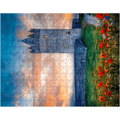 Puzzle - Sunset at Doonagore Castle, County Clare - James A. Truett - Moods of Ireland - Irish Art