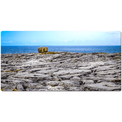 Desk Mat - Rocky Burren Coast of County Clare - James A. Truett - Moods of Ireland - Irish Art