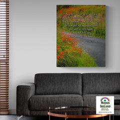 Canvas Wrap - May the Road Rise to Meet You - James A. Truett - Moods of Ireland - Irish Art