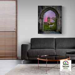 Canvas Wrap - Medieval Castle in the County Clare Countryside - James A. Truett - Moods of Ireland - Irish Art