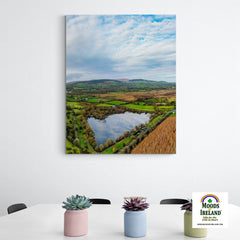 Canvas Wrap - McNamara's Lake, O'Briensbridge, County Clare, Ireland - James A. Truett - Moods of Ireland - Irish Art