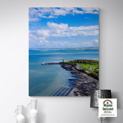 Canvas Wrap - Carrigaholt Castle on the Shannon Estuary, County Clare - James A. Truett - Moods of Ireland - Irish Art