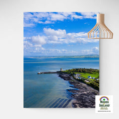 Canvas Wrap - Carrigaholt Castle on the Shannon Estuary, County Clare - James A. Truett - Moods of Ireland - Irish Art