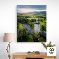 Canvas Wrap - Newtown Castle near Ballyvaughan, County Clare - James A. Truett - Moods of Ireland - Irish Art