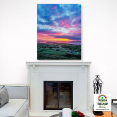 Canvas Wrap - Magical Sunrise over Kildysart, County Clare - James A. Truett - Moods of Ireland - Irish Art