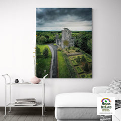Canvas Wrap - Knappogue Castle, County Clare - James A. Truett - Moods of Ireland - Irish Art
