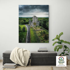 Canvas Wrap - Knappogue Castle, County Clare - James A. Truett - Moods of Ireland - Irish Art