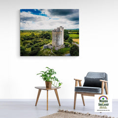 Canvas Wrap - Ballyportry Castle, County Clare, Ireland - James A. Truett - Moods of Ireland - Irish Art