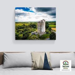 Canvas Wrap - Ballyportry Castle, County Clare, Ireland - James A. Truett - Moods of Ireland - Irish Art