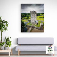 Canvas Wrap - Ballyhannon Castle, County Clare - James A. Truett - Moods of Ireland - Irish Art