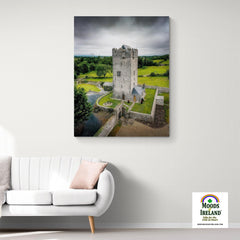 Canvas Wrap - Ballyhannon Castle, County Clare - James A. Truett - Moods of Ireland - Irish Art