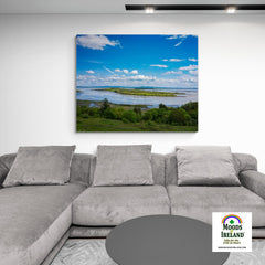 Canvas Wrap - View from Paradise Estate, County Clare - James A. Truett - Moods of Ireland - Irish Art