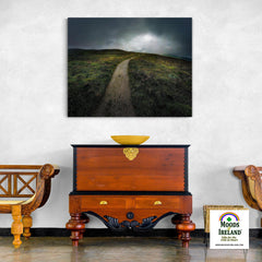 Canvas Wrap - Pathway to the Clouds, Tountinna, County Tipperary - Moods of Ireland