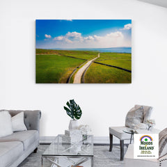 Canvas Wrap - Path to Liscannor Bay, County Clare - James A. Truett - Moods of Ireland - Irish Art