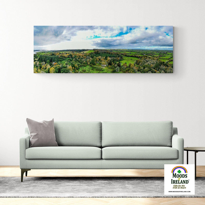 Panorama Canvas - Paradise House, Ballynacally, County Clare - James A. Truett - Moods of Ireland - Irish Art