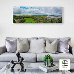 Panorama Canvas - Townland of Paradise and Ballynacally, County Clare - James A. Truett - Moods of Ireland - Irish Art