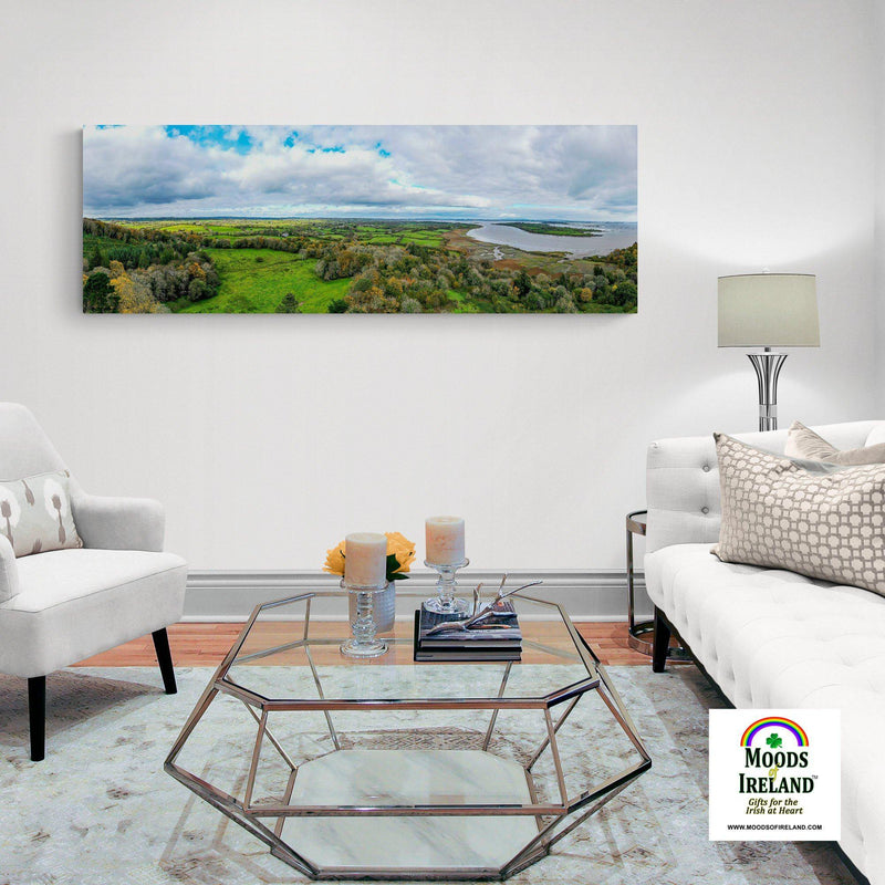 Panorama Canvas - Townland of Paradise and Ballynacally, County Clare - James A. Truett - Moods of Ireland - Irish Art