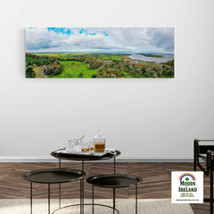 Panorama Canvas - Townland of Paradise and Ballynacally, County Clare - James A. Truett - Moods of Ireland - Irish Art