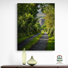Canvas Wrap - Path to Newtown Castle, County Clare - James A. Truett - Moods of Ireland - Irish Art