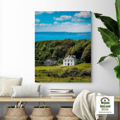 Canvas Wrap - Farm House near Atlantic Ocean, County Clare - James A. Truett - Moods of Ireland - Irish Art