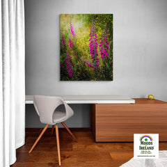 Canvas Wrap - Fairy Fingers and Dandelions in County Clare - James A. Truett - Moods of Ireland - Irish Art