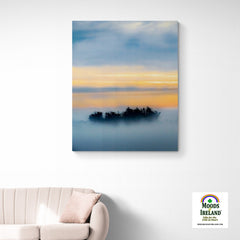 Canvas Wrap - Island in the Clouds, County Clare - James A. Truett - Moods of Ireland - Irish Art