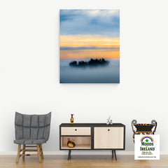 Canvas Wrap - Island in the Clouds, County Clare - James A. Truett - Moods of Ireland - Irish Art