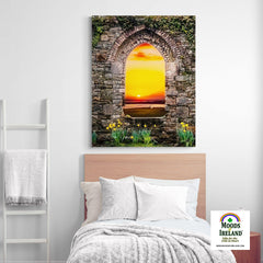 Canvas Wrap - Magical Irish Sunrise, County Clare, Ireland - James A. Truett - Moods of Ireland - Irish Art
