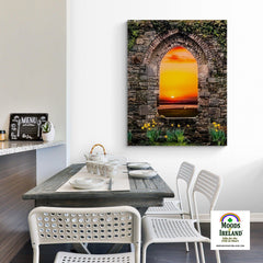 Canvas Wrap - Magical Irish Sunrise, County Clare, Ireland - James A. Truett - Moods of Ireland - Irish Art