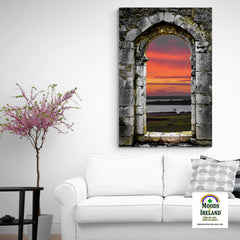 Canvas Wrap - Enchanted Medieval Portal Canvas Wrap Moods of Ireland 