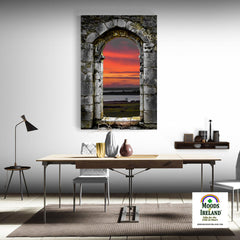 Canvas Wrap - Enchanted Medieval Portal Canvas Wrap Moods of Ireland 