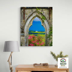 Canvas Wrap - Doorway to Paradise and the Green Hills of County Clare - James A. Truett - Moods of Ireland - Irish Art