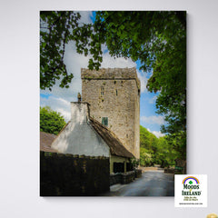 Canvas Wrap - Yeats Thoor Ballylee in Summer - James A. Truett - Moods of Ireland - Irish Art