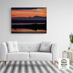 Canvas Wrap - Shannon Estuary Reflections at Sunrise - James A. Truett - Moods of Ireland - Irish Art