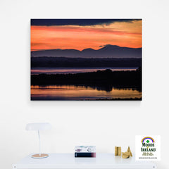 Canvas Wrap - Shannon Estuary Reflections - James A. Truett - Moods of Ireland - Irish Art