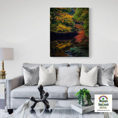 Canvas Wrap - Autumn on Ireland's Cloon River, County Clare - James A. Truett - Moods of Ireland - Irish Art
