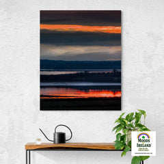 Canvas Wrap - Layers of Light and Colour at Sunrise, County Clare - James A. Truett - Moods of Ireland - Irish Art