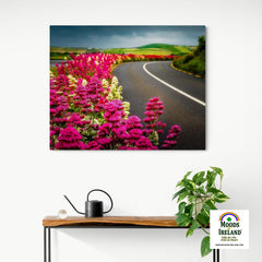 Canvas Wrap - County Clare Summer Country Road - James A. Truett - Moods of Ireland - Irish Art