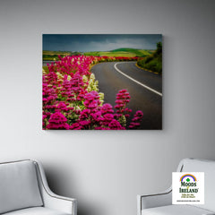 Canvas Wrap - County Clare Summer Country Road - James A. Truett - Moods of Ireland - Irish Art